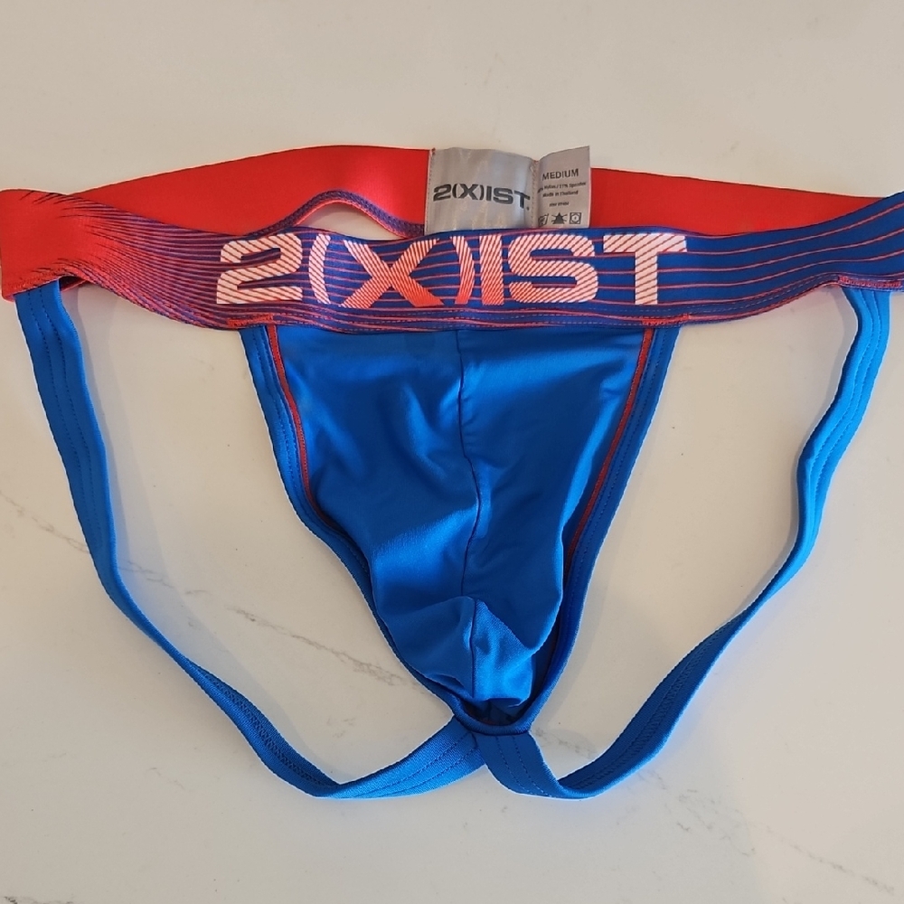 2(X)IST Blue and Red Briefs